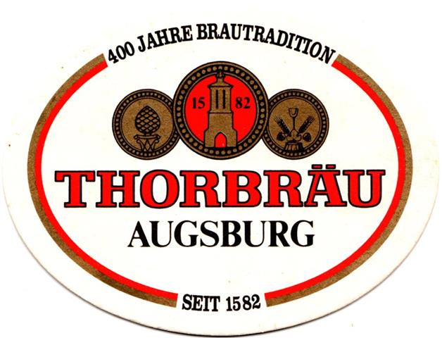 augsburg a-by thor oval 1ab (180-400 jahre seit 1582)